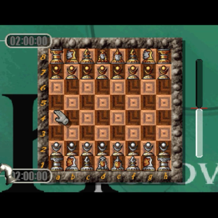 بازی پلی استیشن 1 شطرنج کاسپاروف (Virtual Kasparov)