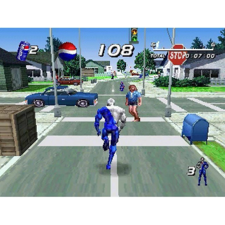 بازی پلی استیشن 1 پپسی من(Pepsi Man)