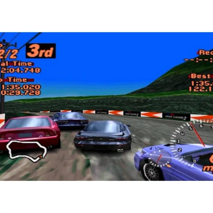 بازی پلی استیشن 1 گِرن توریسمو 2(Gran Turismo 2)