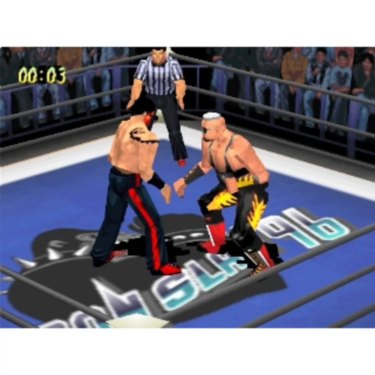 بازی پلی استیشن 1 کشتی کج آتشین(Fire prowrestling )
