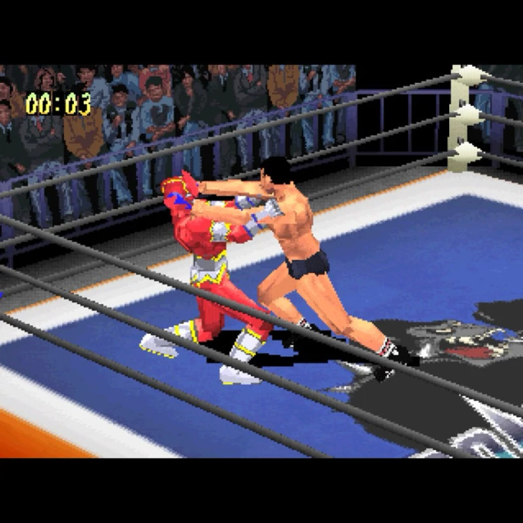 بازی پلی استیشن 1 کشتی کج آتشین(Fire prowrestling )
