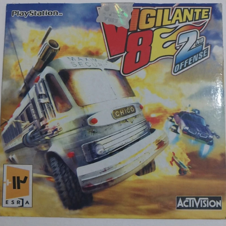 بازی پلی استیشن 1 ماشین جنگی 2 vigilante