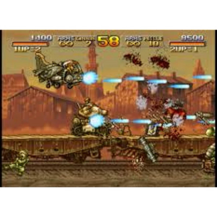 بازی پلی استیشن 1 سربازان کوچک(Metal Slug)