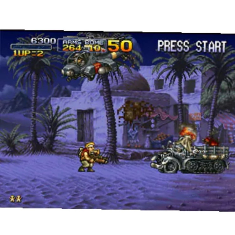 بازی پلی استیشن 1 سربازان کوچک(Metal Slug)