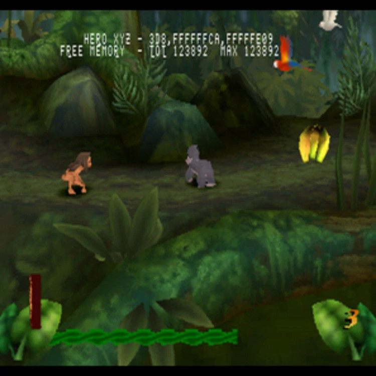 بازی پلی استیشن 1 تارزان(Tarzan)