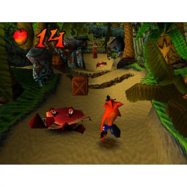 بازی پلی استیشن 1 کراش بندیکوت (crash bandicoot)