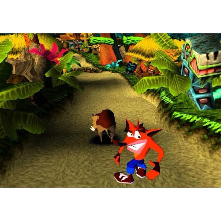بازی پلی استیشن 1 کراش بندیکوت (crash bandicoot)