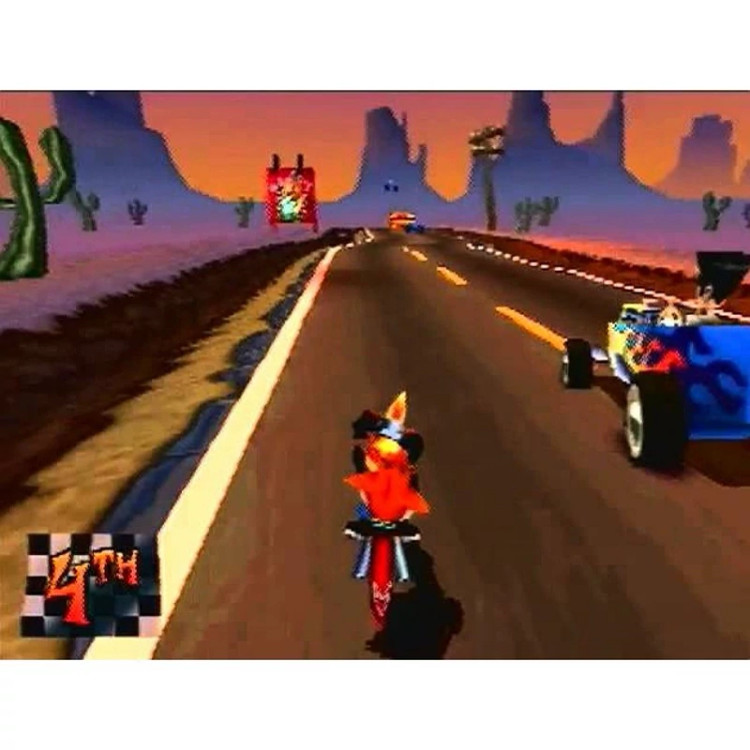 بازی پلی استیشن 1 کراش 3 (Crash Warped)