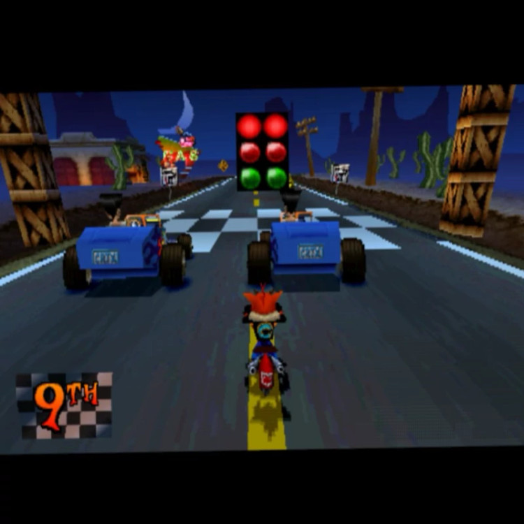 بازی پلی استیشن 1 کراش 3 (Crash Warped)