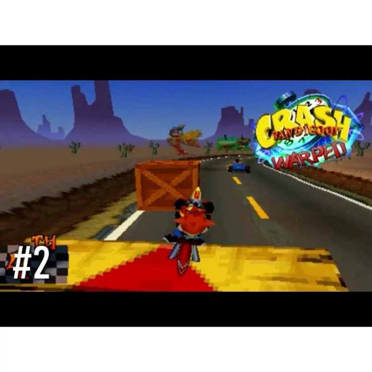 بازی پلی استیشن 1 کراش 3 (Crash Warped)