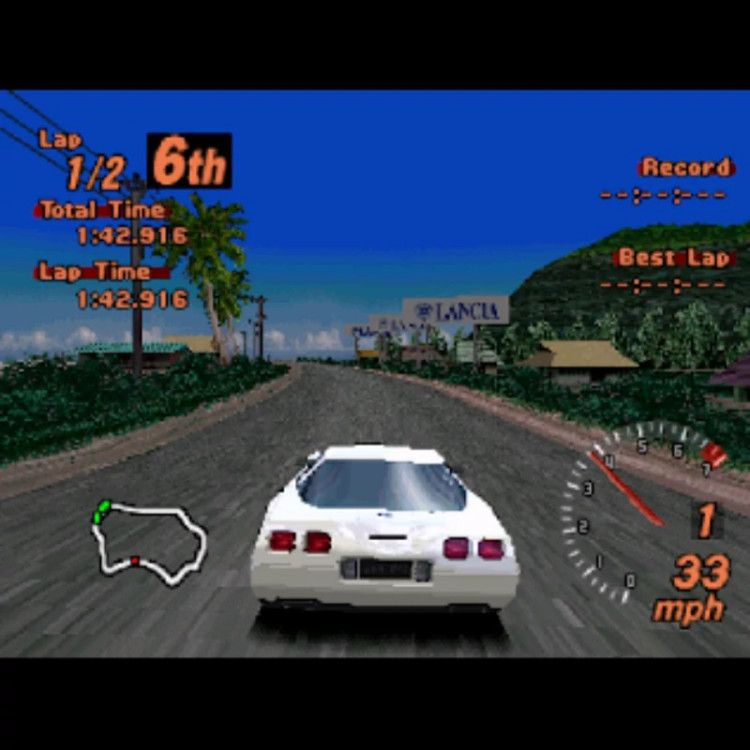 بازی پلی استیشن 1 ماشین مسابقه جی تی(Gran Turismo)