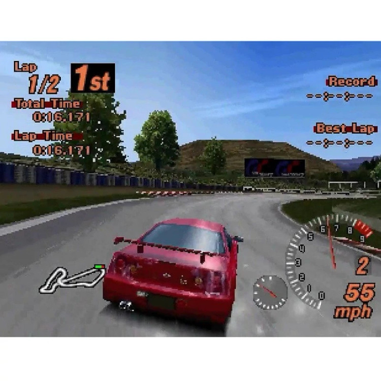 بازی پلی استیشن 1 ماشین مسابقه جی تی(Gran Turismo)
