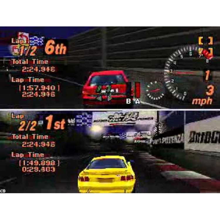بازی پلی استیشن 1 ماشین مسابقه جی تی(Gran Turismo)