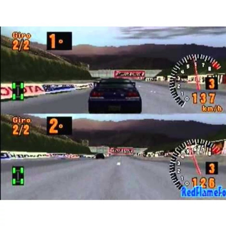 بازی پلی استیشن 1 ماشین مسابقه جی تی(Gran Turismo)