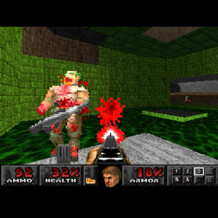 بازی پلی استیشن 1 عذاب (Doom )