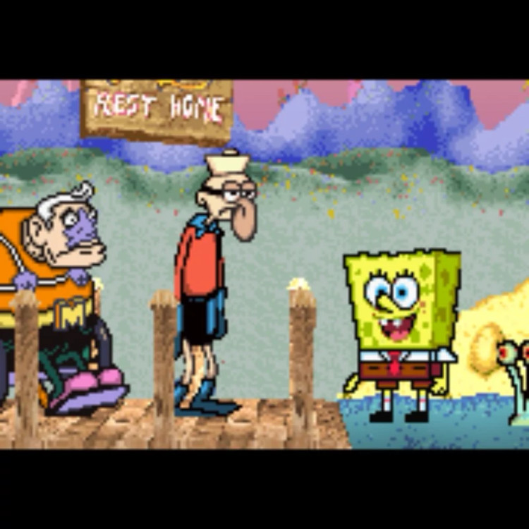 بازی پلی استیشن 1 باب اسفنجی (Sponge Bob)