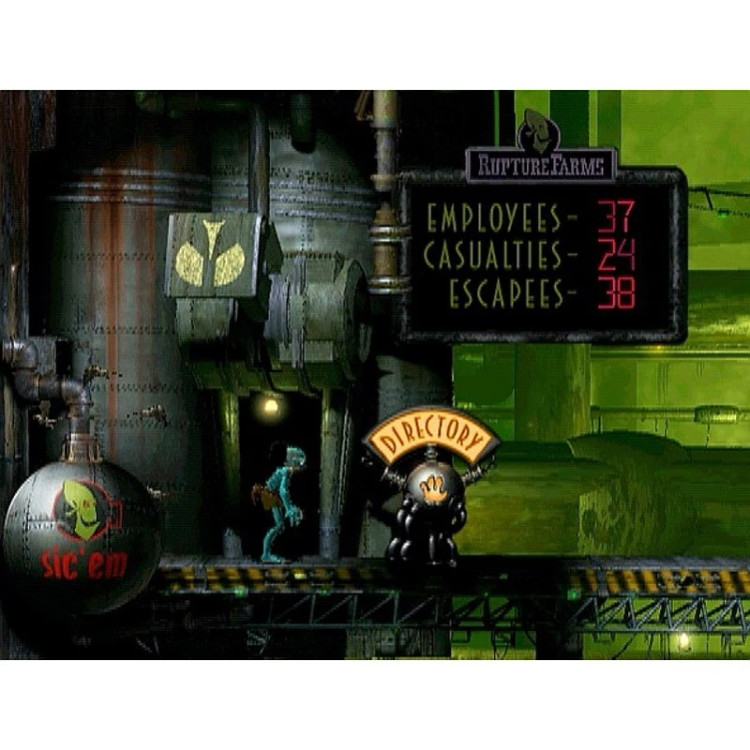 بازی پلی استیشن 1 سرزمین عجایب (Odd World)