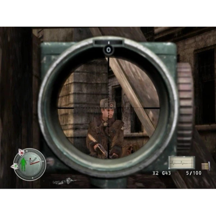 بازی پلی استیشن 2 تک تیراندار (Sniper Elite)