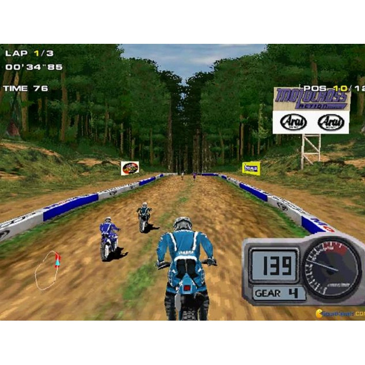 بازی مسابقه موتوری ۲ پلی استیشن ۱ (Moto Racer 2)