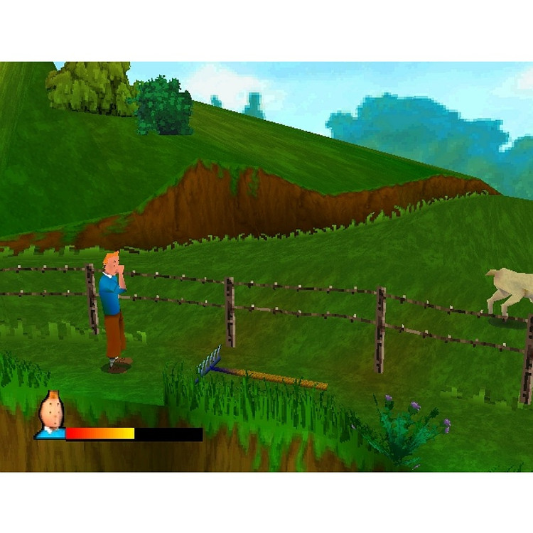 بازی تن تن پلی استیشن ۱ (Tin Tin)